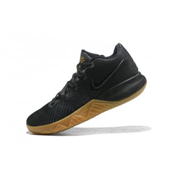 Nike Kyrie Flytrap Black Gum-Metallic Gold Shoes